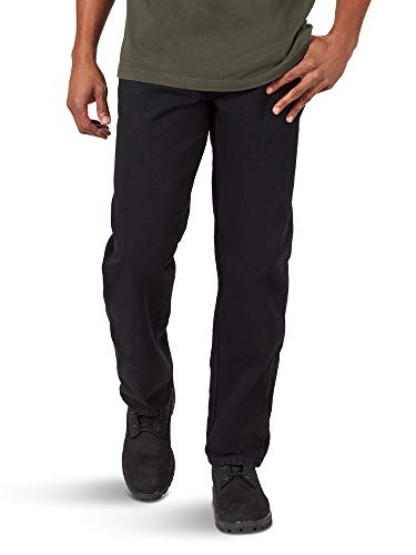 Rustler Mens Classic Relaxed Fit Jeans, Black, 32W x 30L US